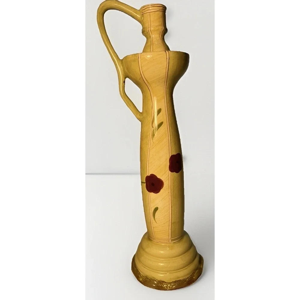 Amelie Collection Beautiful Tall Candle holder/ Art Deco 16 inches tall